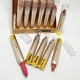 رژ لب مدادی پیچی مات طلایی GOLD Lipstick