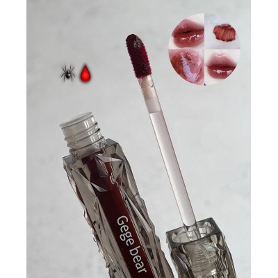رژ لب مایع خیس کریستالی گگ بیر GEGE BEAR Crystal Lip Glaze