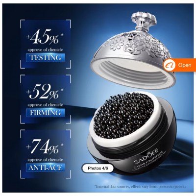 کرم جوانساز لوکس خاویار و پلیپپتید سادور SADOER Caviar polypeptide Luxury