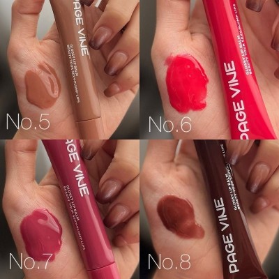 لیپ گلاس طرح رود پیج واین PAGE VINE Glossy Lip Balm