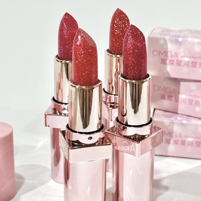 رژ لب و لیپ بالم  شاین برلیان  OMGA Lipstick Brilliant