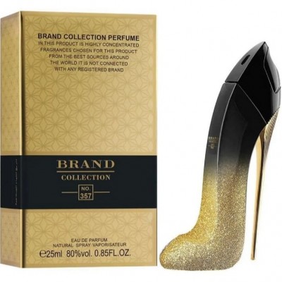 عطر گودگرل میدنایت گلد 25 میل کد 357 برند کالکشن Good Girl Midnight Gold