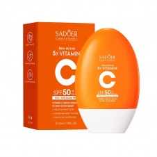 کرم ضد آفتاب روشن کننده ویتامین سی سادور Spf 50