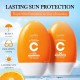 کرم ضد آفتاب روشن کننده ویتامین سی سادور Spf 50