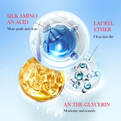 فوم شستشوی صورت روشن کننده و آمینو اسید لیمو سادور Sadoer cleansing Lemon amino acid