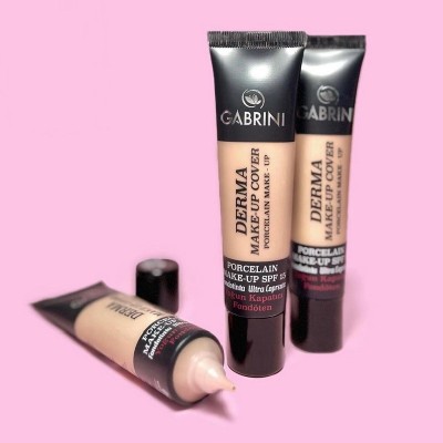 کرم پودر فول کاور درما گا برینی  GA BR INI DERMA MAKEUP COVER FUNDATION