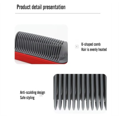 برس حرارتی مو شانه ای STRAIGHT COMB
