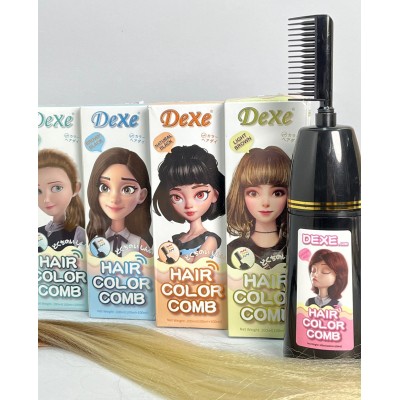 شامپو رنگ مو گیاهی دکسی اصل Dexe Hair Color