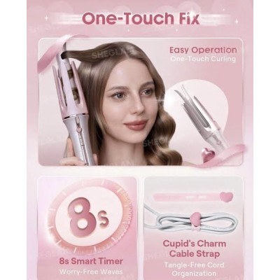دستگاه فر کننده جادویی صورتی شیگلم سایز 25 Cupid’s Charm