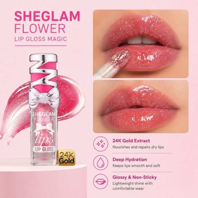 لیپ گلاس حرارتی پاپیون شیگلم SHEGLAM Lip Gloss