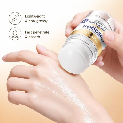 کرم استیکی کلاژن روشن و نرم کننده و آبرسان و ترک دست و پا سادور Sadoer Collagen Anti Cracking