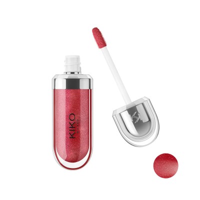 لیپ گلاس کیکو میلانو مدل HYDRA 3D شماره 16 Kiko Milano Lip gloss