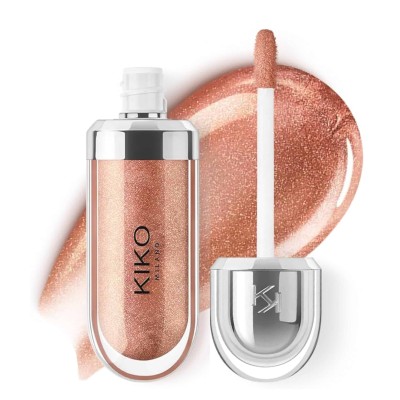 لیپ گلاس کیکو میلانو مدل HYDRA 3D شماره 18 Kiko Milano Lip gloss